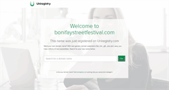 Desktop Screenshot of bonifaystreetfestival.com
